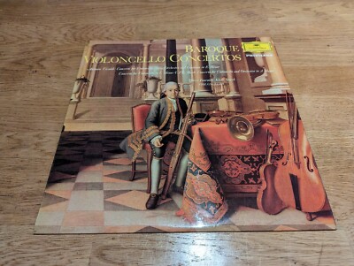 DG Privilege 135071 Vivaldi/ CPE Bach- LP Pierre Fournier/ Klaus Storck cello NM