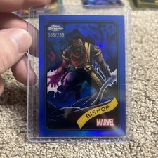 Topps Chrome Marvel 2025 Bishop Blue Refractor 121/299 #197