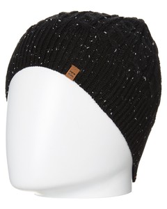 Billabong Men's Academy Beanie Fitted Acrylic Black
