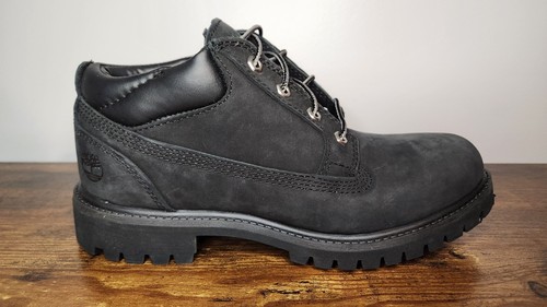 Timberland Mens Waterproof Classic Work Construction Boot Black Size 7.5 A2840 - Picture 2 of 13