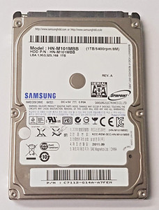 1 TB SATA Samsung Spinpoint HN-M101MBB 5400rpm 8MB HDD 2.5" interne Festplatte