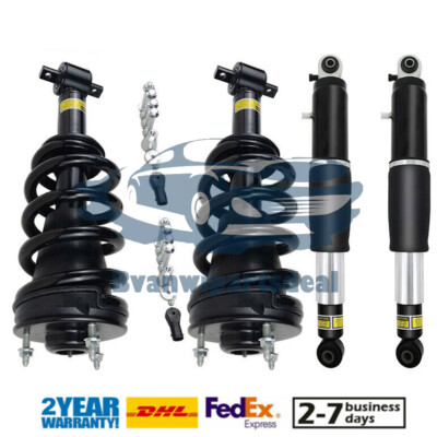 4Pcs Front Strut Assy Rear Shocks for MagneRide Escalade Tahoe Suburban Yukon
