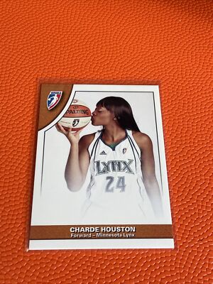 2010 Rittenhouse WNBA Charde Houston Candice Wiggins Minnesota Lynx #17