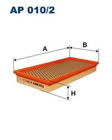 Filtron AP010/2 Luftfilter FüR Mercedes 124 W124 E W210 S C140 W140 Sl R129 4.2
