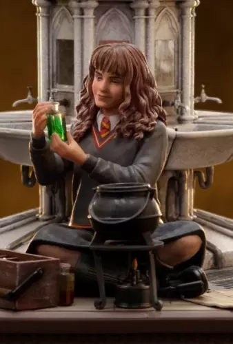 Iron Studios Hermione Granger Polyjuice Deluxe 1/10th Art Scale Statue-New