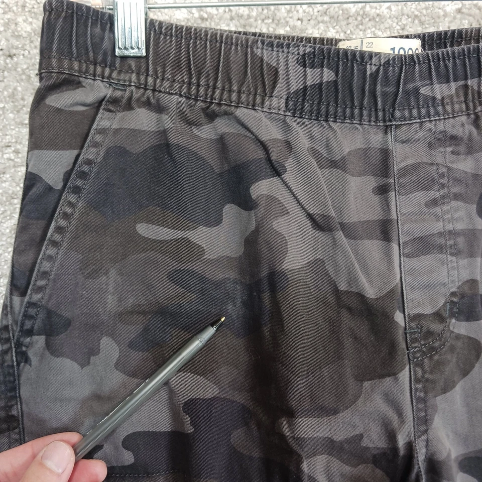 Pantalones Est 1989 Place Niños 16 Gris Husky Camuflados Bolsillo Carga Cintura Ajustable Camuflados Foto 4 de 4