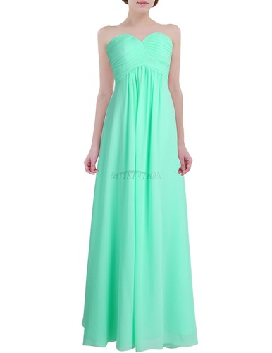 iEFiEL Women Chiffon Bridesmaid Dress Evening Party Prom Ball Gown Maxi AU - Picture 34 of 96