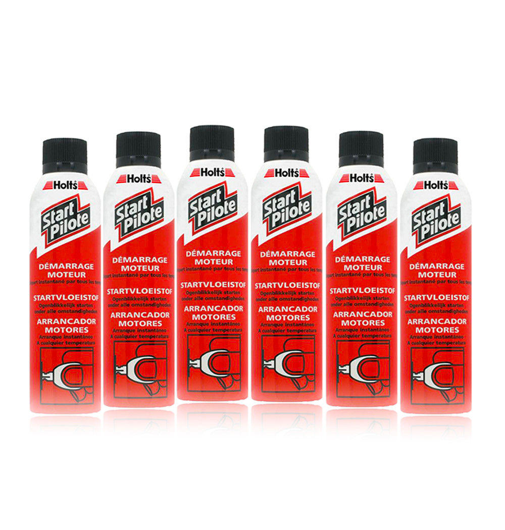 Holts Start Pilot aide au démarrage moteur essence et diesel lot de 12 aérosols 300mL