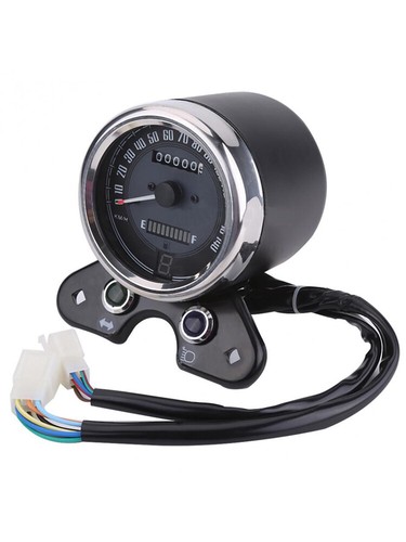 Motorcycle Odometer LCD Fuel Gauge For Honda CG125 For Suzuki GN125 Cafe Racer - Picture 7 of 7
