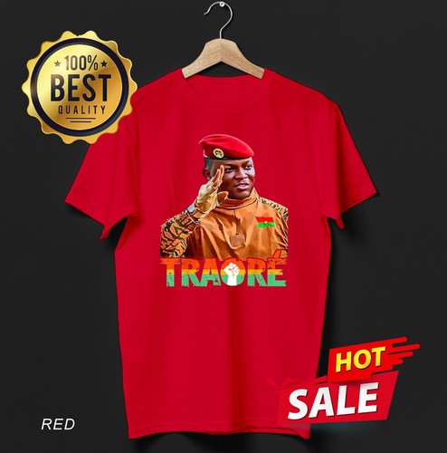 Burkina Faso Ibrahim Traore T-Shirt - Picture 5 of 7