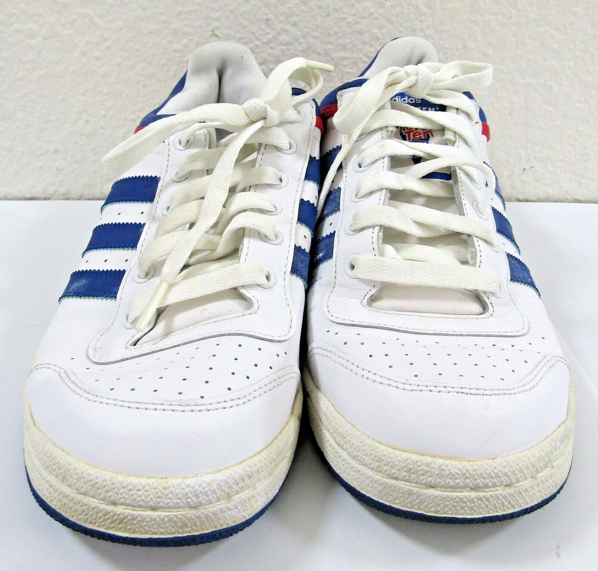 Adidas Top Ten Low Red White Blue Shoes Vintage 581051 Men