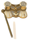 New ListingLimoges Peint Main Opera Glasses Binoculars Trinket Box Vendome Paris-Rare & Fab