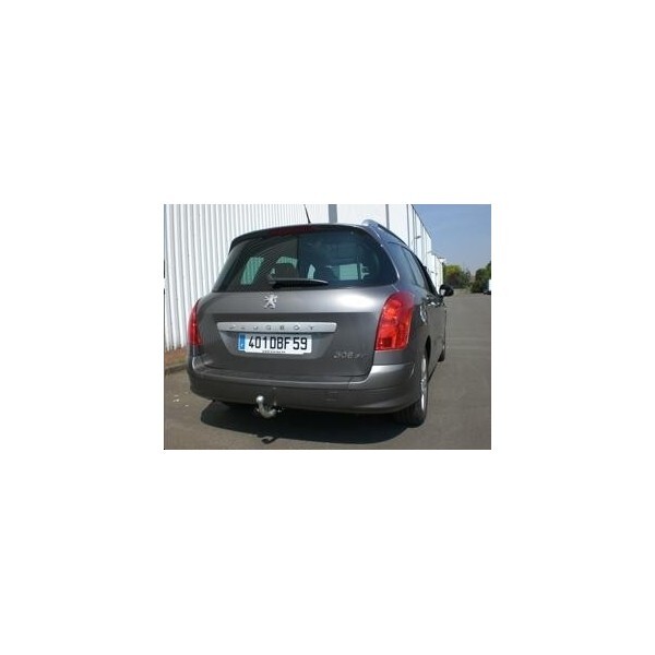 Attelage Peugeot 308 SW 2008- Westfalia col de cygne pour remorquage caravane et remorque
