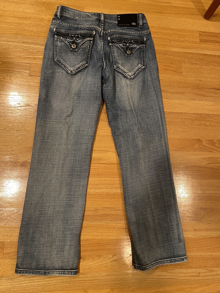 Buffalo David Bitton Driven Men's Blue Jeans 33 CA 17311 RN 85706