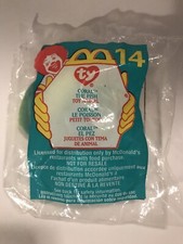 Ty Beanie Baby Coral The Fish McDonald  s Collectible Plush 14 2000 Sealed