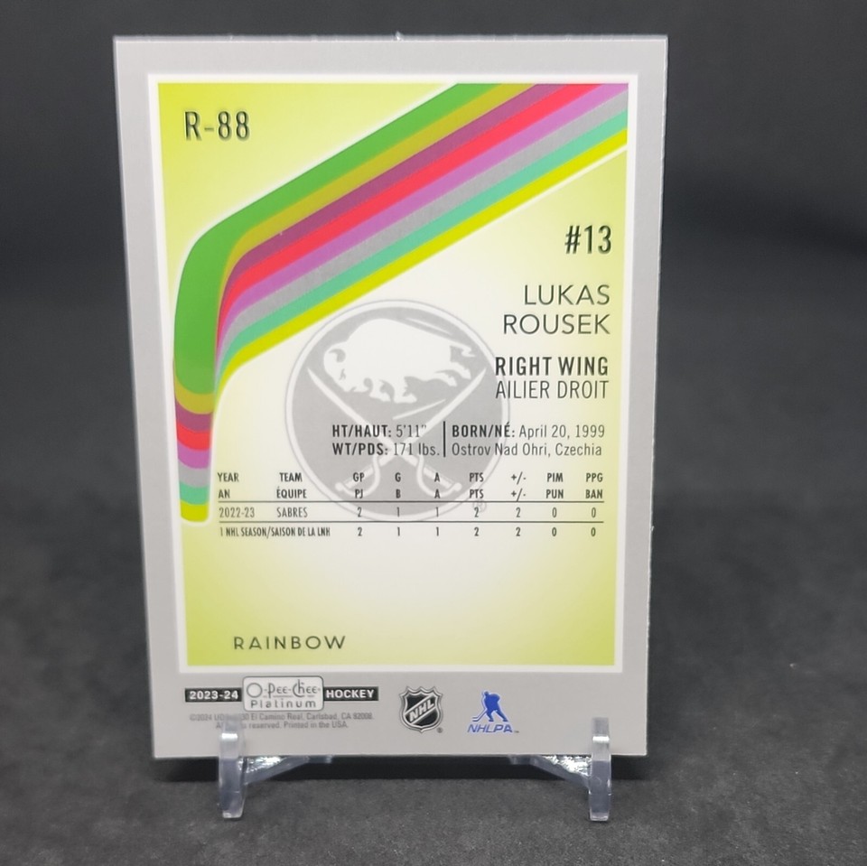 Lukas Rousek O-Pee-Chee Platinum Retro Rainbow #R-88 | eBay