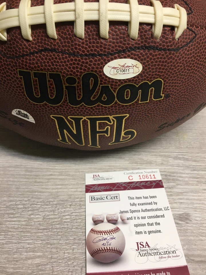 CHESTER TAYLOR, VIKINGOS DE MINNESOTA, OSOS, FIRMADO, AUTOGRAFIADO, FÚTBOL AMERICANO DE LA NFL, CERTIFICADO DE AUTENTICIDAD JSA Foto 4 de 4