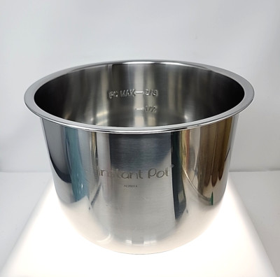 Instant Pot Inner Stainless Steel Pot 6 QT Replacement Liner Insert