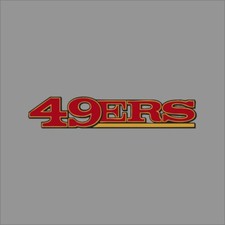 San Francisco 49ers 2 Vinyl Sticker Decal Car Window Wall