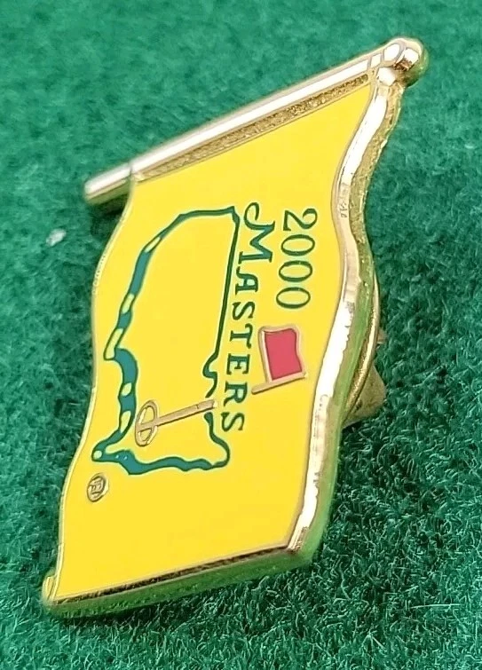 Prendedor conmemorativo del torneo Masters 2000 Augusta National ~ Vijay Singh Foto 4 de 4