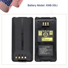Battery For KENWOOD TK-3180 TK-3180K TK-3180K2 KNB-33Li Portable Two-Way Radios