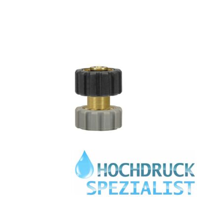Handverschraubung Adapter 2x Überwurf M22 auf M21 Verbinder Kärcher - WAP / Alto