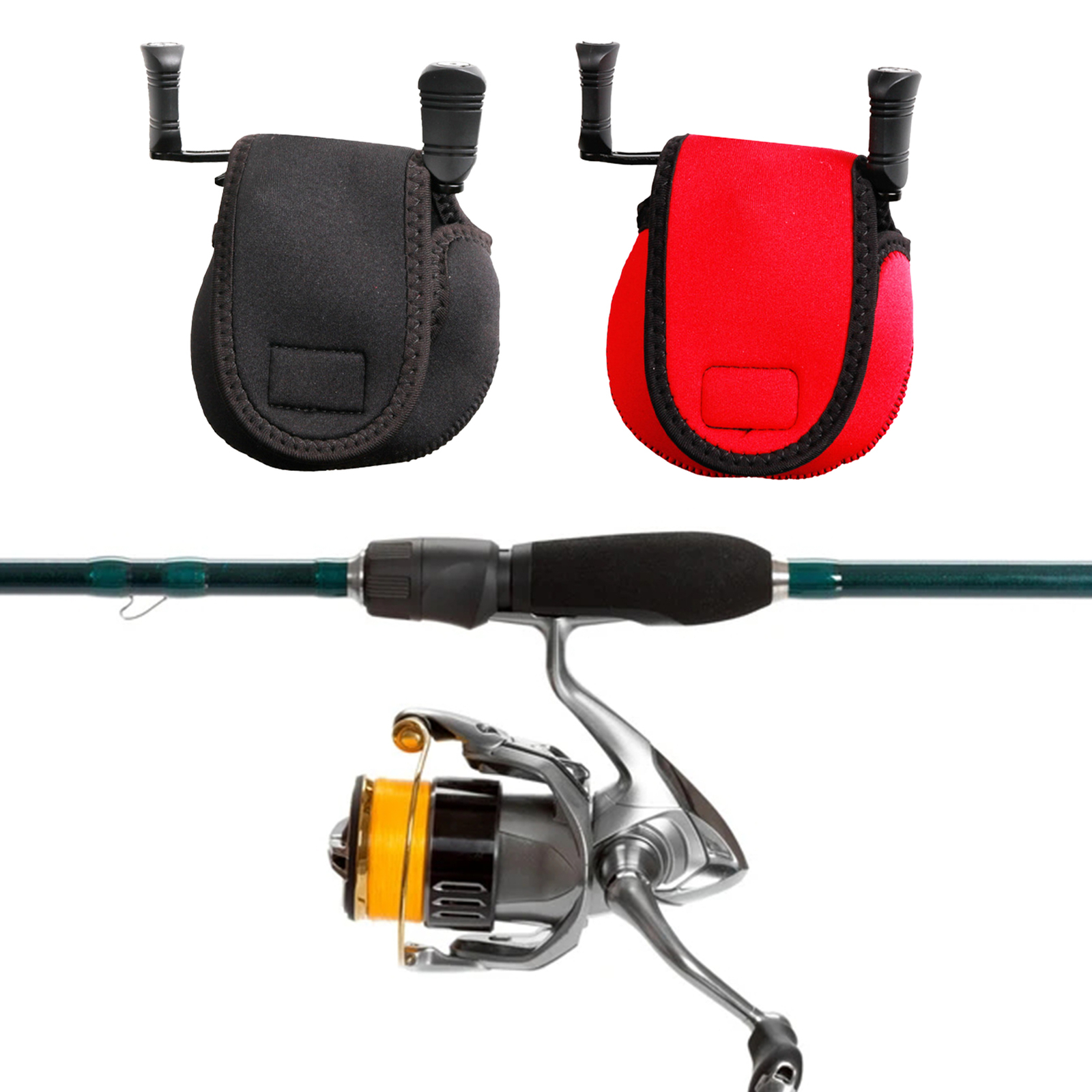 Fishing Reel Bag Multifunctional Easy to Carry Thickened Portable