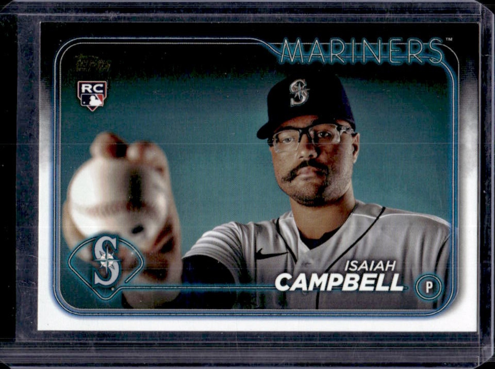 2024 Topps Isaiah Campbell RC Golden Mirror SSP Rookie #58 Mariners