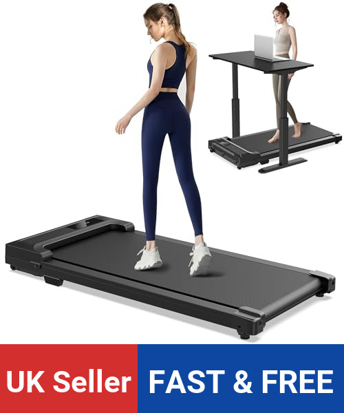 Cinta de correr portátil debajo del escritorio para el hogar