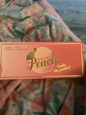 Too Faced Sweet Peach Eyeshadow Palette Limited Edition NIB  