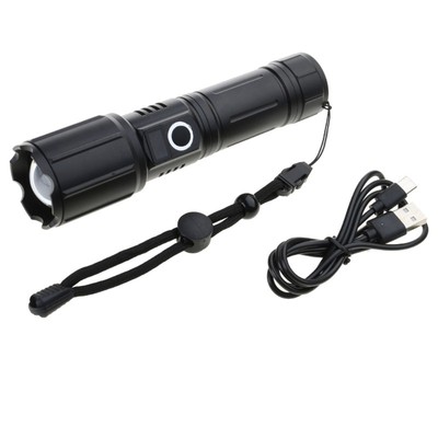 26650 Lithium Battery Durable USB Charging Light Flashlight Emergency