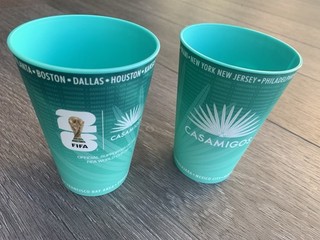 FIFA World Cup 2026 Casamigos Tequila Stadium Plastic Cup Mug Limited Edition