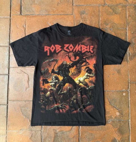 Vintage Rob Zombie Venomous Rat 2013 T-Shirt Medium Band Tour