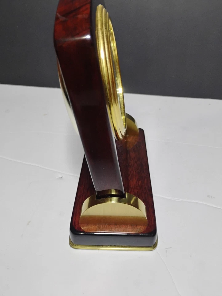 Howard Miller Braemore 645-189 Desktop Rosewood Alarm Quartz Clock - Image 4 of 4