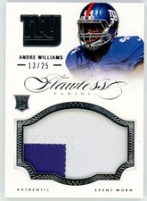 2014 Flawless Andre Williams RC Patch 13/25 #23