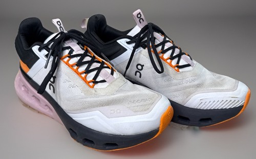 On Cloud Cloudnova X weiß/orange Größe 8 DAMEN