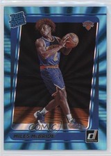 2021-22 Panini Donruss Rated Rookie Holo Teal Laser Miles McBride #224 10ou