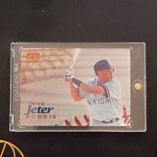 1996 Sportflix Derek Jeter Rookie #139 New York Yankees Baseball Card