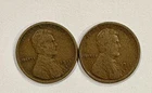 1915 s lincoln cents Lot of 2 Vg