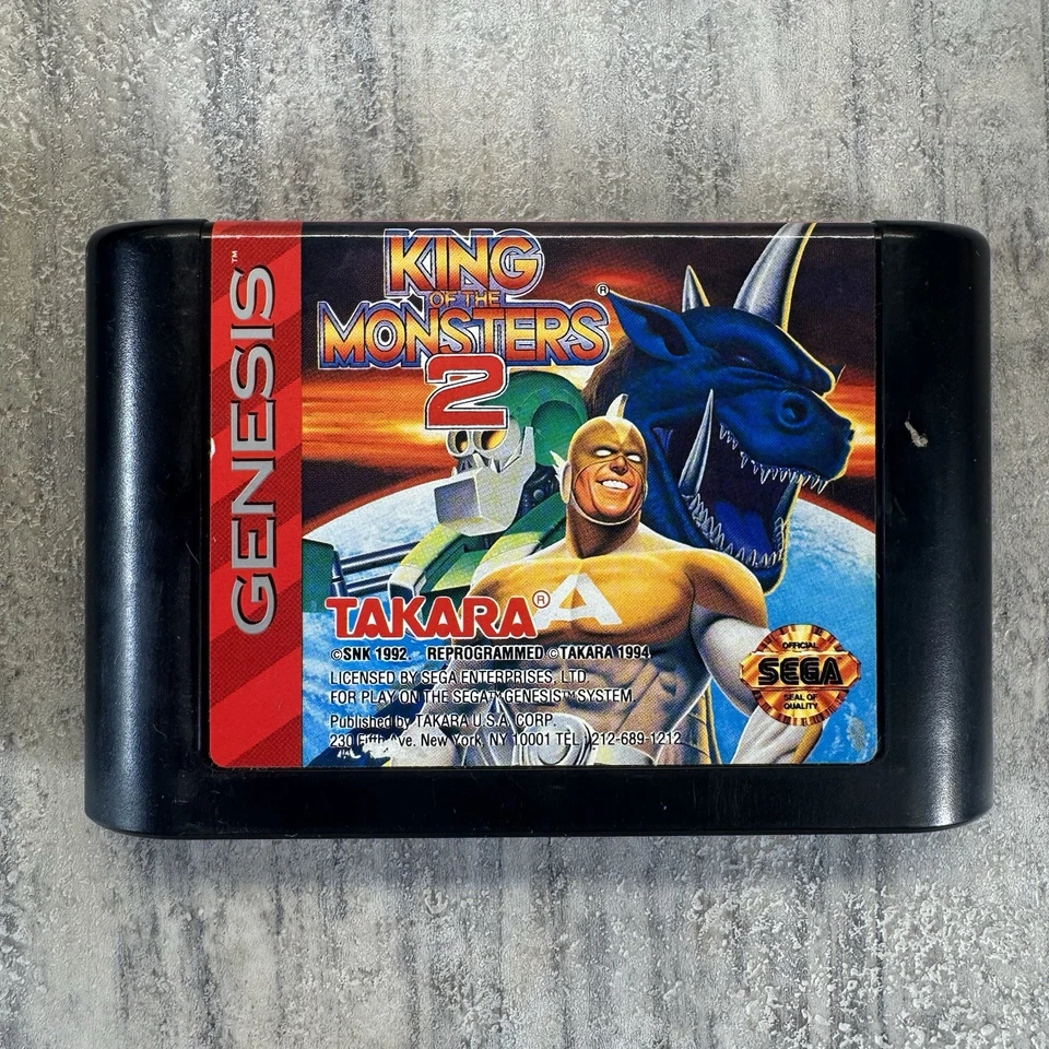 King of the Monsters 2 (SEGA Genesis, 1994) - No Manual Foto 2 de 4