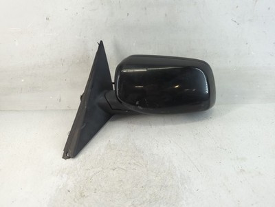 2009 Bmw 528i Driver Left Side View Manual Door Mirror Black BMV4Z