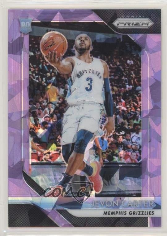 2018-19 Panini Prizm Purple Ice Prizm 38/149 Jevon Carter #76 gn7