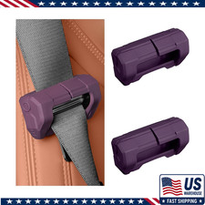 2pcs Car Seat Belt Buckle Covers Anti-scratch Silicone Protective Sleeve Unive 2pcs Car Seat Belt Buckle Covers Anti-scratch Silicone Protective Sleeve Unive