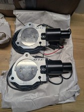 QTP 3in Bolt-On QTEC Dual Electric Cutout Valves - Pair