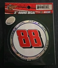 Vintage 88 Dale Earnhardt Jr 3in Round Decal by Winner's Circle NASCAR