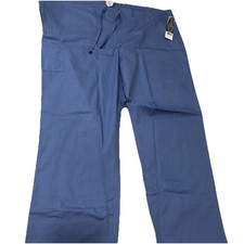 ScrubZone By Landau Unisex Cargo Scrub Pants Blue Size XXL