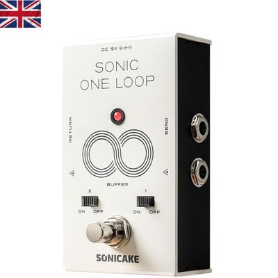 Vielseitiges Sonic One Loop 3 in 1 Gitarreneffektpedal für verbesserte Klangregelung