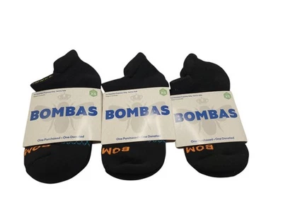 Bombas Solids Ankle Socks for Women, Size Xsmall- Black - Image 1 of 3