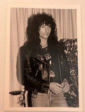 Anthrax Joey Belladonna Vintage Backstage 5x7 Original Glossy Photo #1