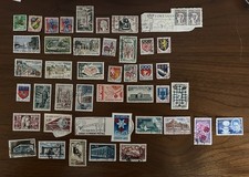 France stamps 1960-69 Good Used Accumulation Mixed Denominations, see photos